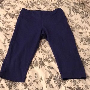 Zella crop purple leggings